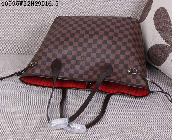 Louis Vuitton Damier Ebene Canvas NEVERFULL MM N41358 - Click Image to Close